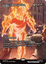 Fiery Emancipation (Borderless) EN [MAR - 70] - LP [Foil] TCG MTG