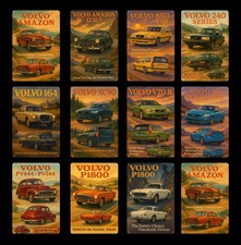Volvo Cars Metal Poster Tin Sign 20x30cm Garage Wall Art Multiple Styles Volvo Cars Metal Poster Tin Sign 20x30cm Garage Wall Art Multiple Styles