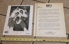 1987 Press Kit Photo Bio Heavy D And The Boyz Rap Hip Hop Living Large Debut Cd