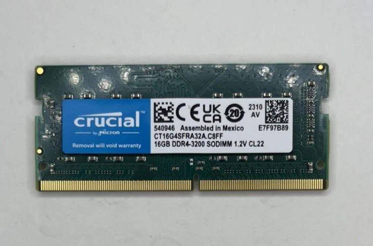 Crucial DDR4 SDRAM 16 GB Total Capacity Memory (RAM) for sale | eBay