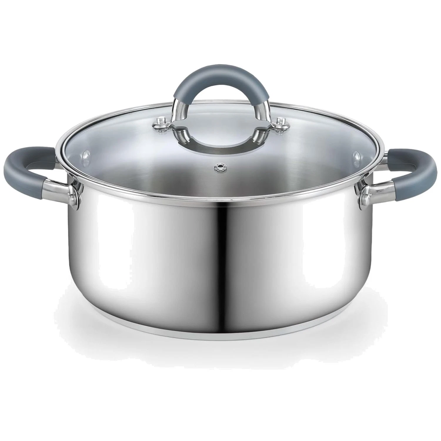 Stackable Design 5.5-Quart Sauce Pot Stainless Steel
