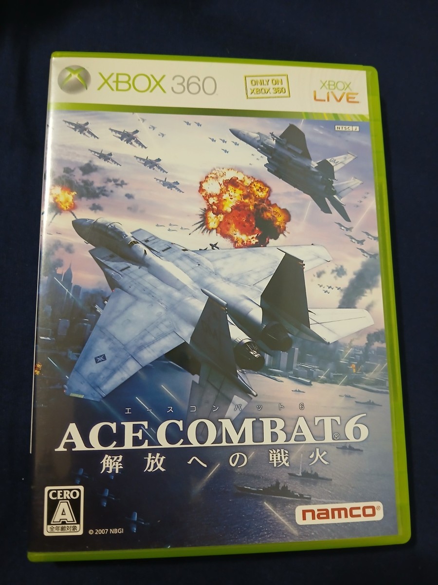 Ace Combat 6: Fires of Liberation 2007 Microsoft Xbox 360 Japanese