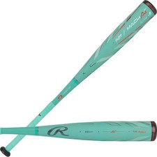 Nuevo bate de béisbol Rawlings Mach AI USSSA 2 3/4" 30/25 barril como nuevo/negro