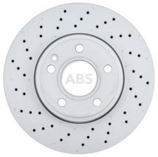 2x A.B.S. Coated Bremsscheiben Vorne passend für MERCEDES-BENZ GLA (X156)