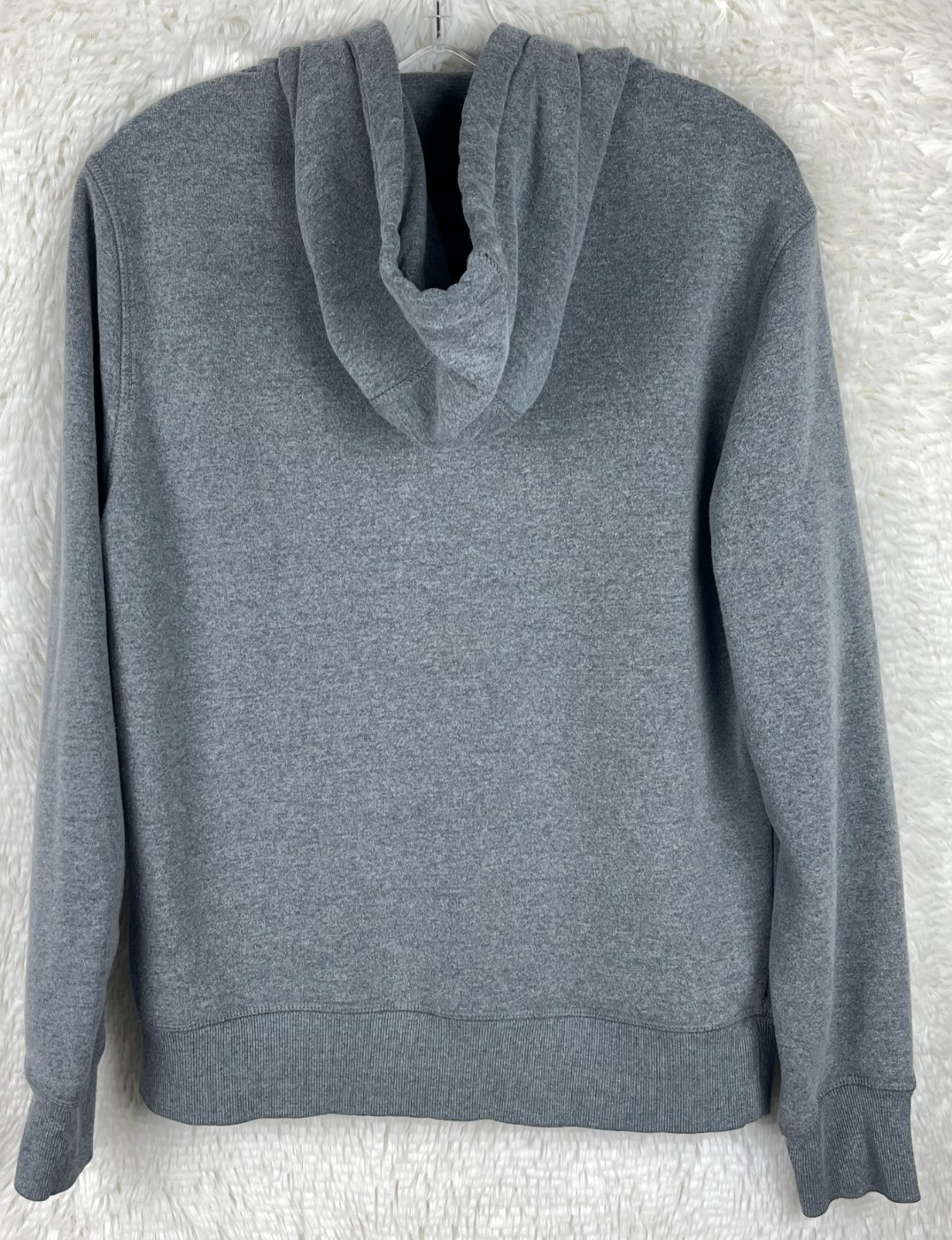 Amazon Essentials Mens Medium Gray Zip Front Hood… - image 4