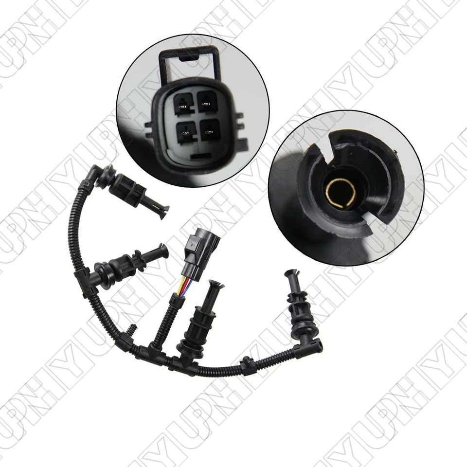 Pair Glow Plugs Set 8C3Z-12A690-BA For 2008-2010 Ford Trucks 6.4L & MaxxForce 7 - Image 2 of 4