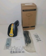 2.6G Wireless Barcode Scanner with Bluetooth Barcode Reader  2pk  NEW