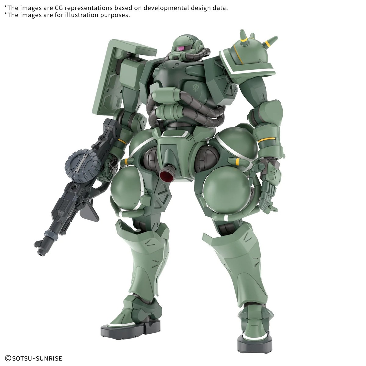 BAN2773840 Bandai HG #10 Zaku (GQ) 