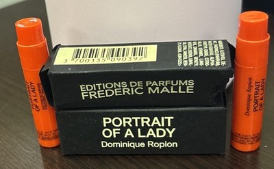 NIB Frederic Malle Portrait of A Lady 1.2ml EDP Spray Dominique Ropion Lot Of 2