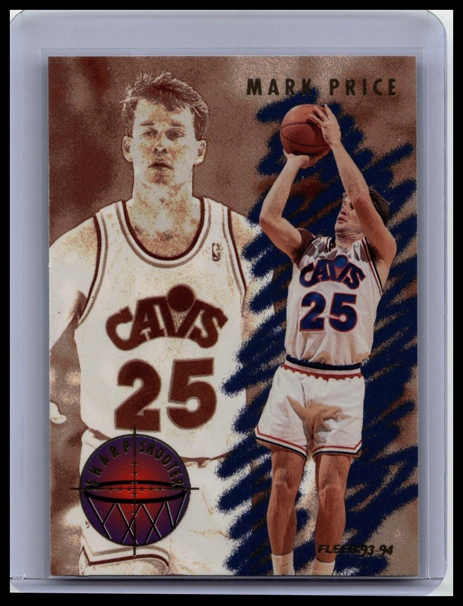 1993-94 Fleer - Sharpshooter Mark Price #5