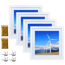 12x12 Wood Picture Frame Set of 4 Diamond Painting Frame 30x30cm Display 10x1...