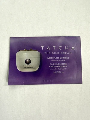 TATCHA THE SILK CREAM WEIGHTLESS & FIRMING - 1ml SAMPLE SACHET *NEW* - Image 1 of 2