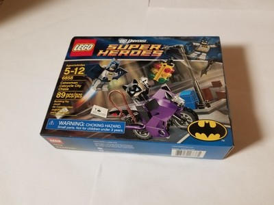 LEGO DC Universe Super Heroes Batman Catwoman Cycle City Chase 6858 new