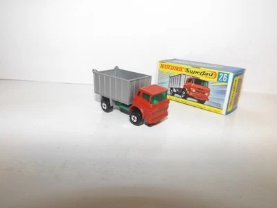 MATCHBOX TRANS. S/F NO. 26-A G.M.C. TIPPER TRUCK MIB - image 1 of 4