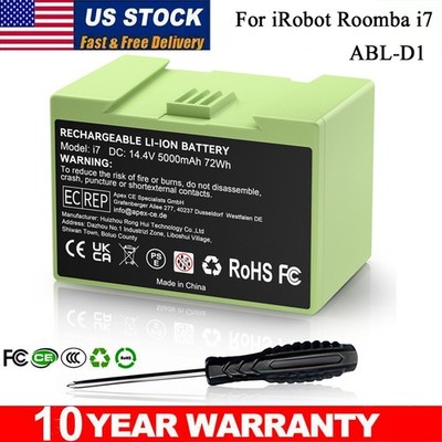 ABL-D1 Battery For iRobot Roomba For iRobot Roomba E6 i3+ 3550 Lithium Battery