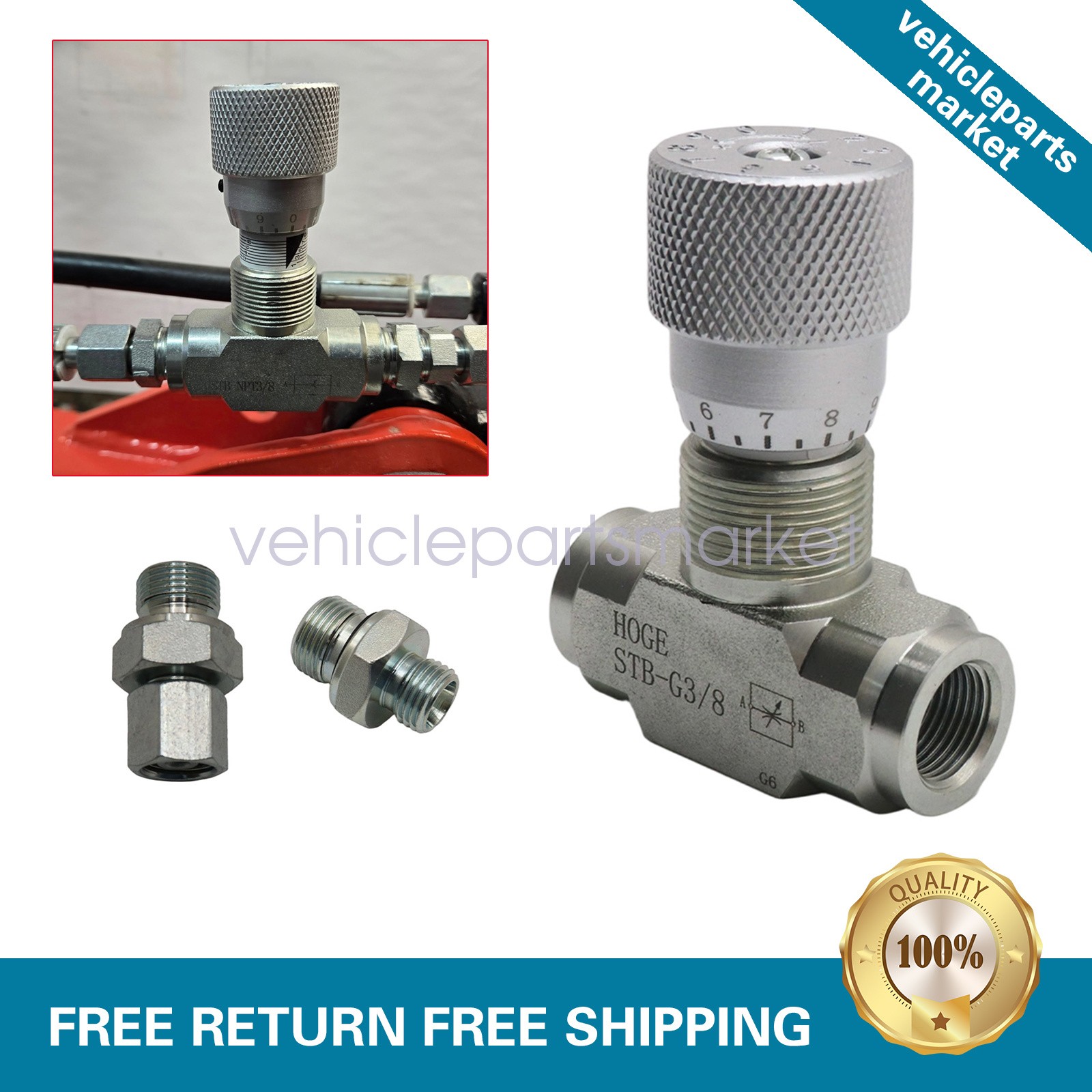 For Mini Excavator - 3/8