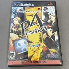 Shin Megami Tensei Persona 4 PS2 w/ Bonus Soundtrack Atlus NEW Sealed