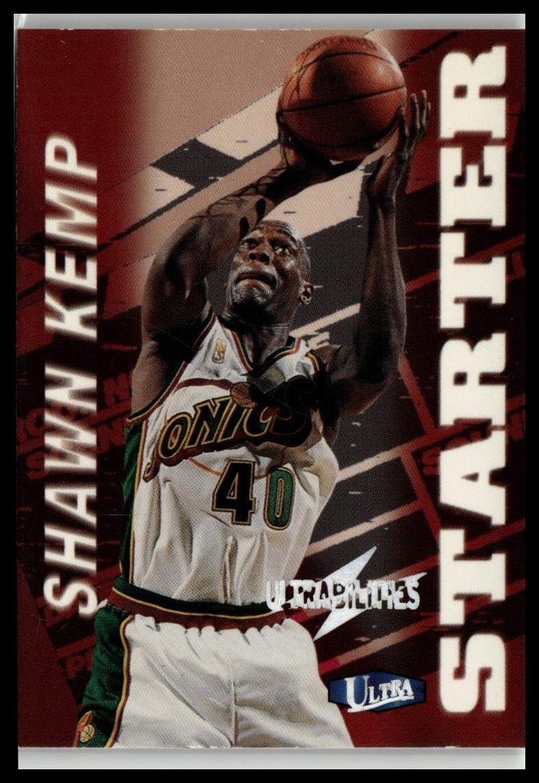 1997-98 Ultra #17 S Shawn Kemp Ultrabilities Starter