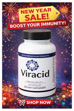 Viracid Immune Support Supplement 60 Capsules   Boost Immunity   free delivery