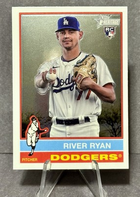2025 Topps Heritage River Ryan Rookie Chrome Parallel #45 Los 