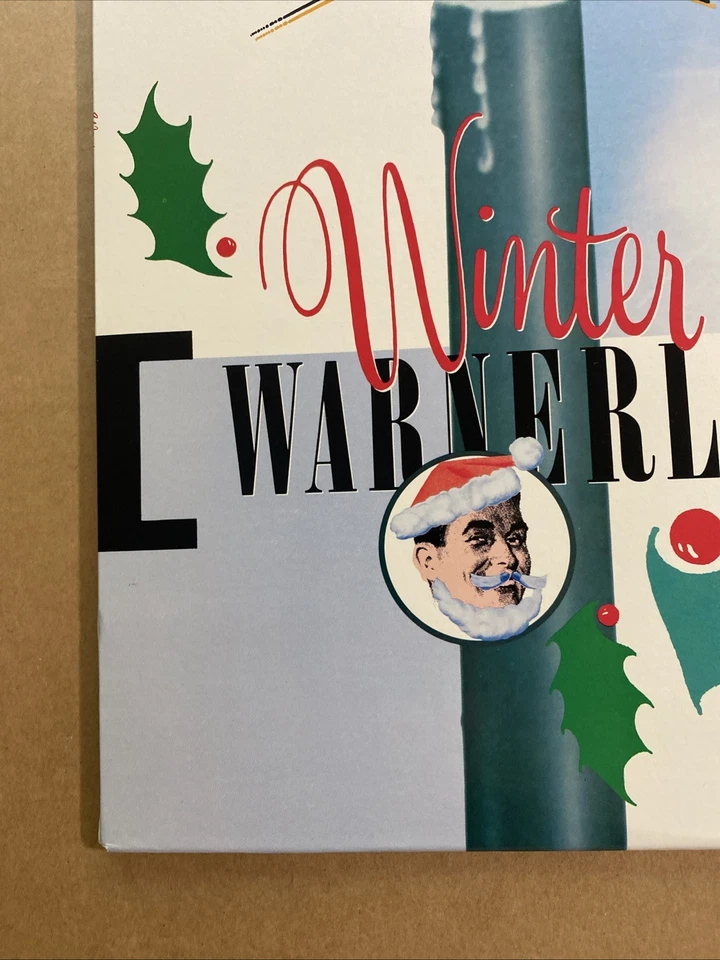 Winter Warnerland - Used Promo Sampler Red & Green 2 LPs - US 1988 WB - NM Cond - Image 4 of 4