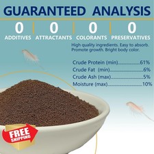 JADINGSFARM Brine Shrimp Eggs 1oz 90 Hatch Rate Artemia Cysts