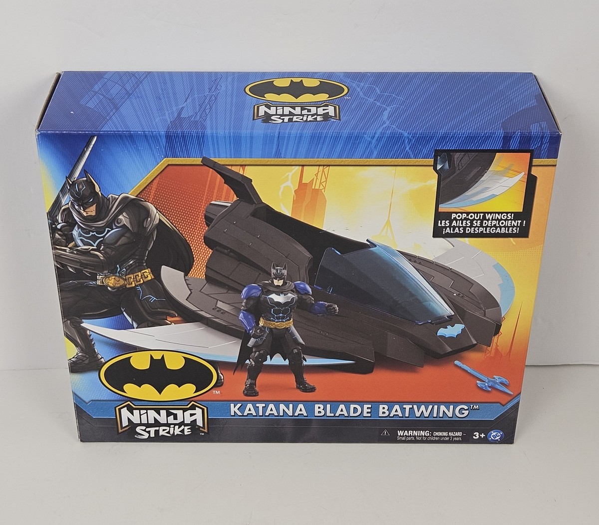 DC Comics Batman Ninja Strike Katana Blade Batwing & 6
