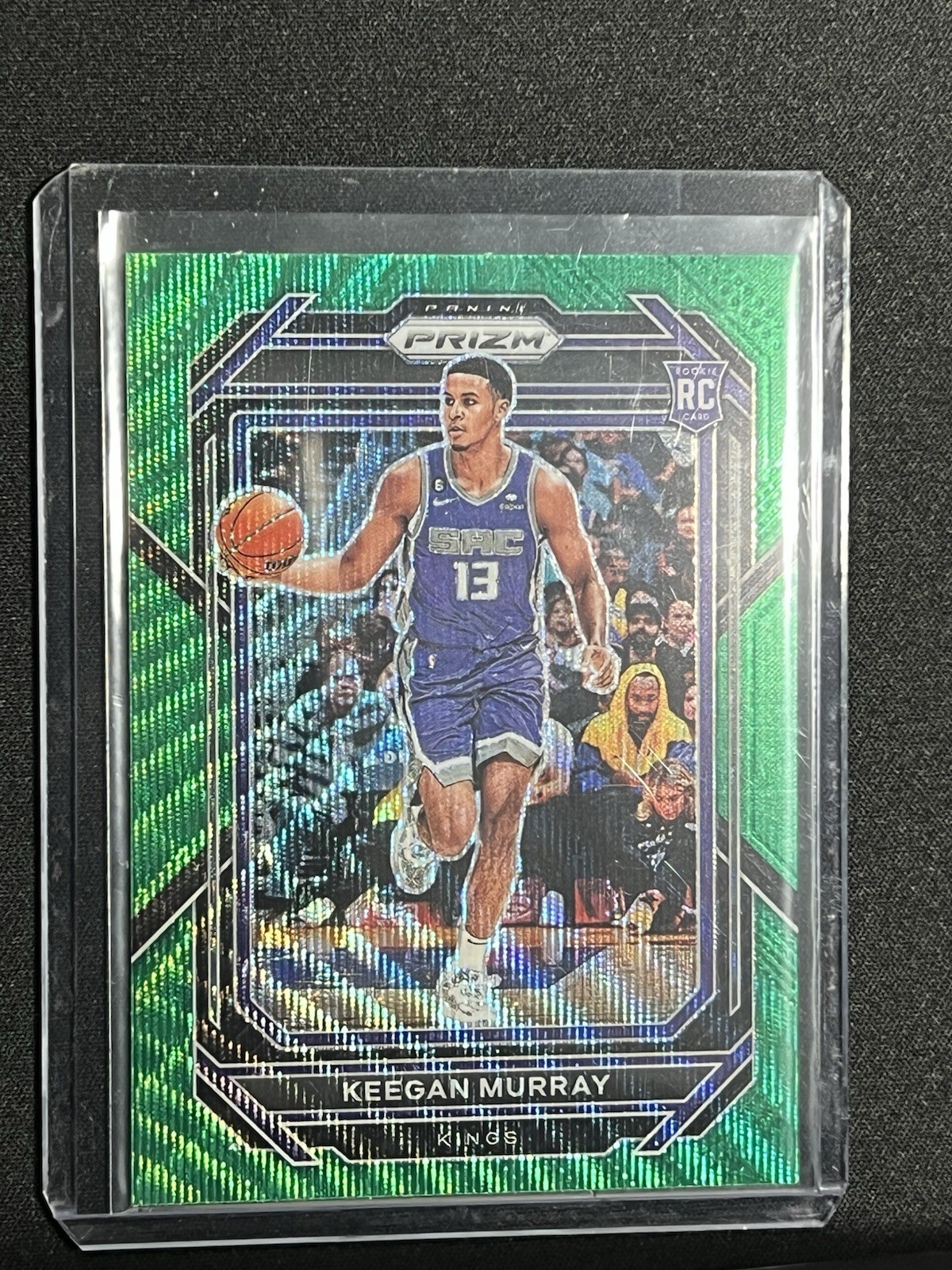 2022-23 Panini Prizm - Keegan Murray #245 Green Prizm (RC) ROOKIE SACRAMENTO