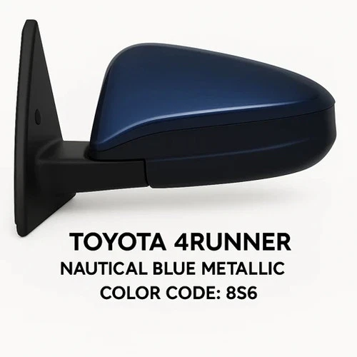 NEW BLUE mirror fits 2014-2024 Toyota 4Runner Driver Left Side Heated