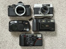 Broken 35mm film camera lot