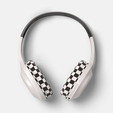 heyday - Wireless Built-In-Microphone Headphones - Brown Checkered