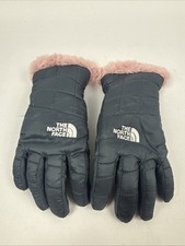The North Face Girls Mossbud Swirl Glove Winter Gray/ Black Size M Girls