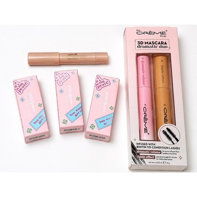 Gorgeous Glam Glitter Eye Bundle, crème & glitter eyeshadow, and 3D Mascara set