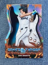 2026 Bowman Baseball Aiva Arquett Power Chords Die Cut Refractor Marlins PC-18
