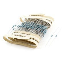 Image of 400 Pcs 1/6W 1/8W 1% 10K Ohm Axial Lead Flameproof Metal Film Resistor