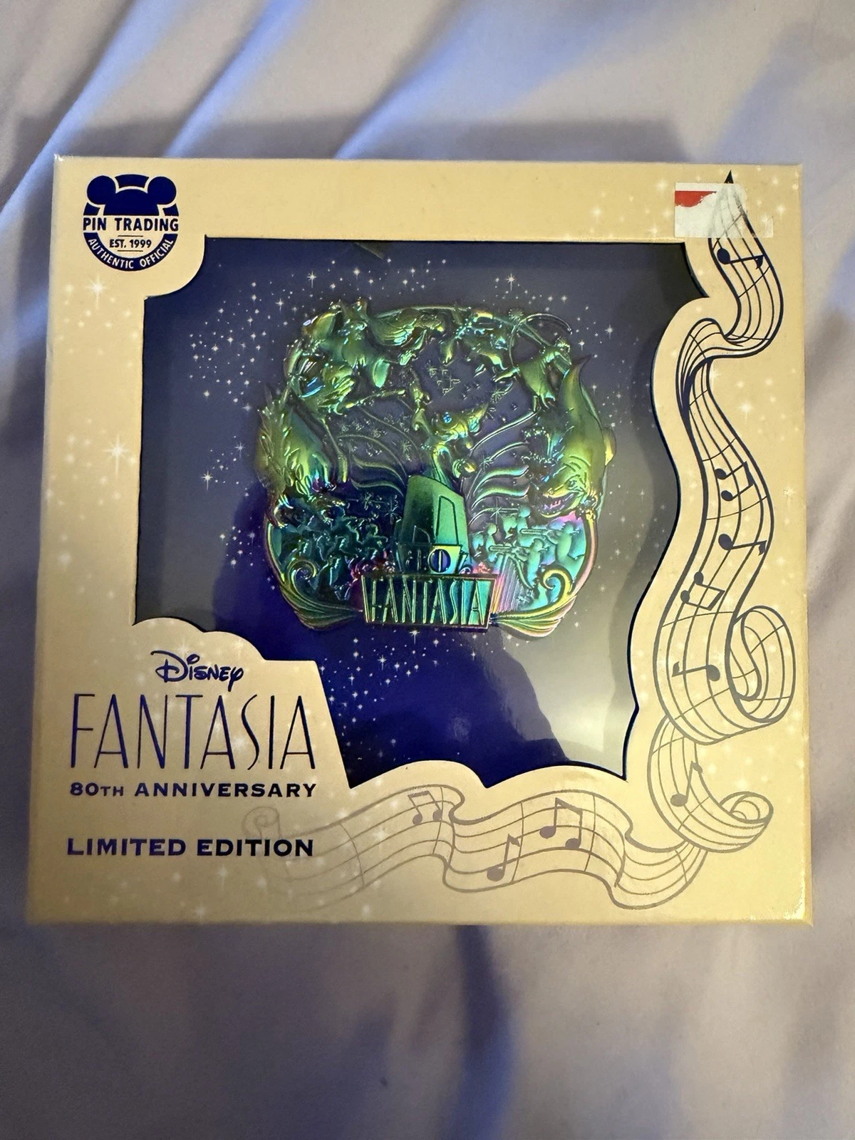 Disney Fantasia 80th Anniversary jumbo pin