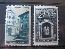 MONACO neufs  n° 369, 370   (1951)