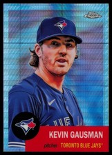 2022 Topps Chrome Platinum Anniversary - Kevin Gausman #346 Blue Prism Refractor