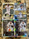 2025 Bowman KONNOR GRIFFIN Four (4) Card Lot of Base Chrome Cards & Inserts