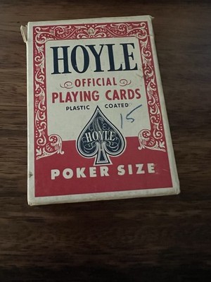 Hoyle By StarCraft Playing Cards.  1961-1965 Vintage.  Tax Stamp.
