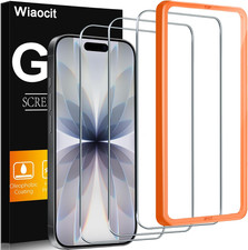 3 Pack Tempered Glass Screen Protector for Iphone 17