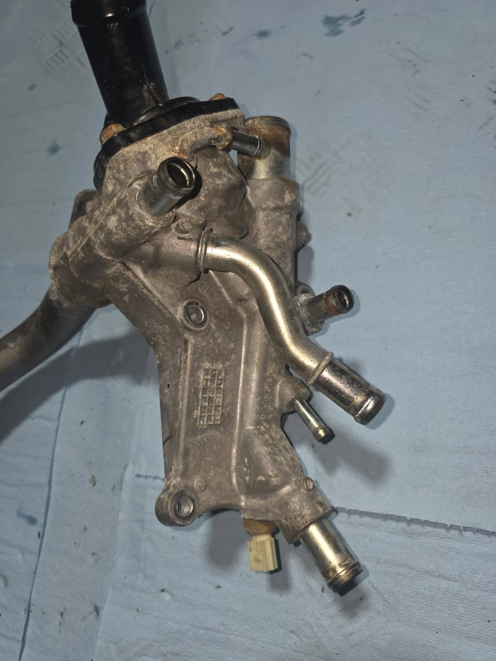 2016-2021 Honda Civic OEM 2.0L Engine Water Pump Thermostat Housing Assembly - Image 4 of 4