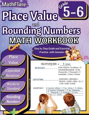 Mathflare Publi Place Value and Expanded Notations Math Workbook 5th (Paperback)