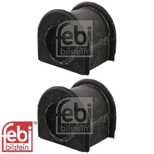 2X Lagerung FüR Stabilisator Febi Bilstein 41573 Stabilager Gummilager-image