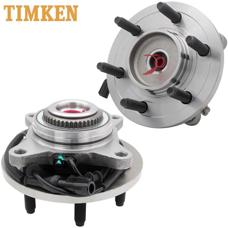 4WD Timken Front Wheel Bearing and Hub Assembly Pair For 2004-2005 Ford F-150 - Image 3 of 4