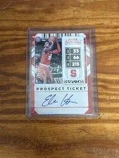 2020-21 Panini Contenders Elijah Hughes Cracked Ice Auto /23 RC