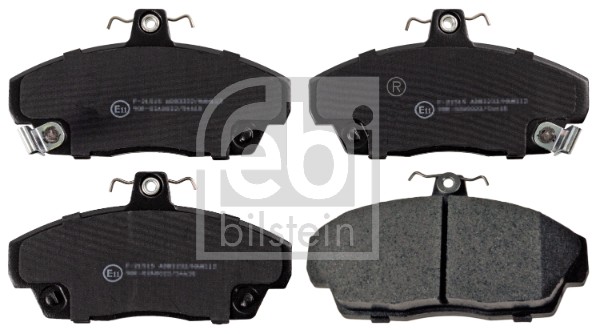 Vorderachse Febi Bilstein 16114 Bremsbelagsatz, Scheibenbremse FüR ,Honda,Rover,-image