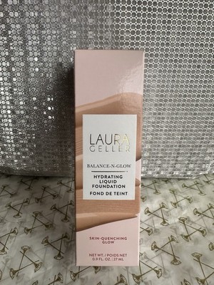 Laura Geller Balance-N-Glow Hydrating Liquid Foundation - Light - 27ml Neu Originalverpackt