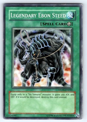 Legendary Ebon Steed Common Strike of Neos STON-EN040 Unlimited LP