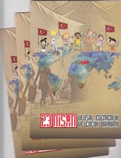 Türkei 2018 Turkey- 23 April Nation. Souveränitäts-und Kindertag,** MNH 3-MAPPE